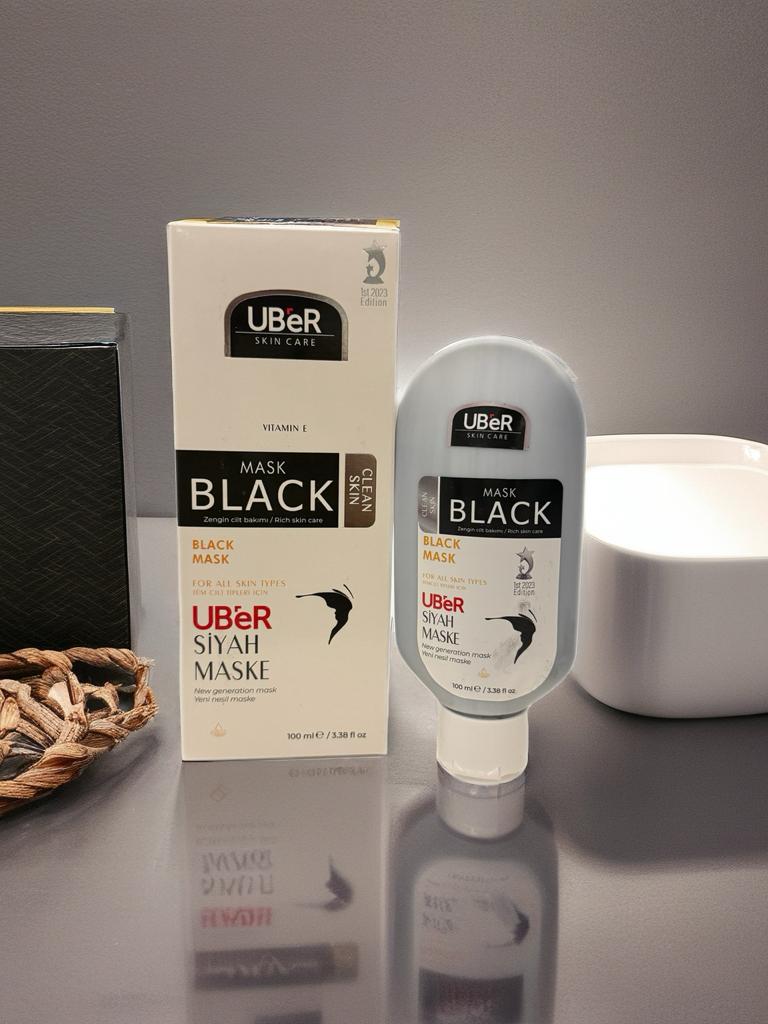 Uber Siyah Soyulabilir Maske Black Mask Vıtamın E 100 ml